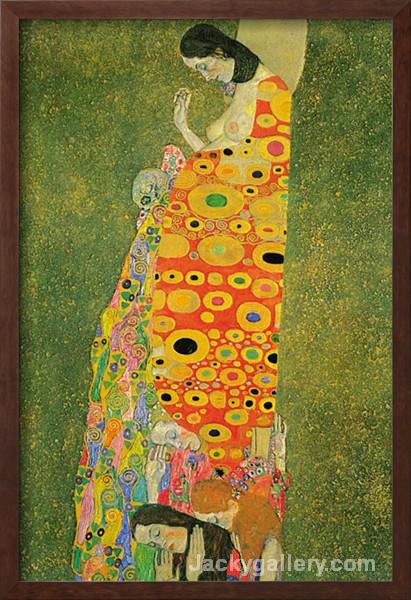 Abandoned Hope by Gustav Klimt paintings reproduction